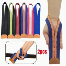 2pcs HYL SPORTS Weightlifting Wristbands, Auxiliary Belts, Deadlift Fitness Bands, Grip Strength, Anti-Slip, Palm And Wrist Support, Suitable For Gyms, Sports, Weightlifting, And Exercise Support Gym Accessories