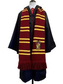 Harry Potter Wizarding School Christmas Gifts, Wizard House Scarf, Hat, Gloves, Tie, Birthday Gifts, Halloween Outfit,  Merchandise - Multicolor - View 26