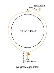 1 Stück Minimalistischer eleganter bunter Cubic-Zirkonia-Kreuzanhänger-Halskette für Frauen, stilvolles Schmuckzubehör, vielseitig für den täglichen Gebrauch