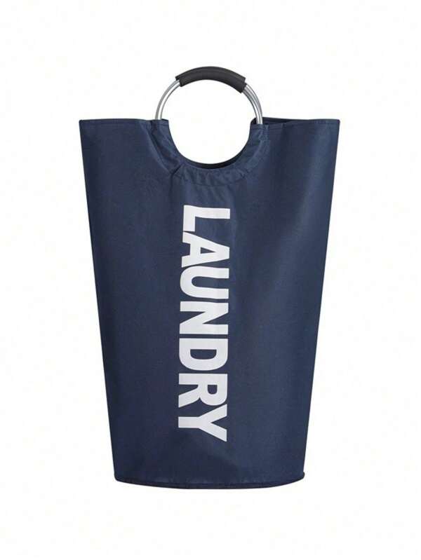 1pc 115L Large Capacity Laundry Basket, Foldable Laundry Bag With Padded Handles, Laundry Baskets, Ideal For Storing And Transporting Clothes