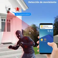 2nlf® Cámara De Segurida d Wifi Hd 8mp Con Alarmaa Ip Aplicación IPC360home - Blanco - Ver 9