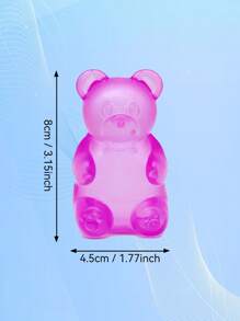 1PC NeeDoh Gummy Bear Fidget Toy – Jelly Texture, Sensory Toys For Autism,Slow Rebound Stress Relief Toy For Kids, Party Favors
