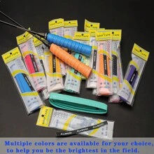 2pcs/7pcs/11pcs Badminton Racket Handle Accessories, High-End Dragonbone Handle Grip, Suitable For Steering Wheels, Fishing Rods, Bicycles, Motorcycles, Dumbbells, Barbells, Gymnastics Rings, Baseball Bats, Golf Clubs And Other Sports Equipment, Multi-Color Options, Affordable & Personalized