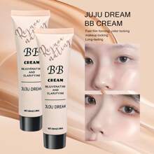 JUJU DREAM BB Cream: Lightweight, Breathable, And With Flawless Coverage To Even Out Skin Tone, Suitable For All Skin Types. Easily Achieve A Fresh, Natural Look.