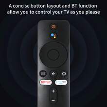 XMRM-00A Replacement Voice Remote Control, For MI TV Stick, MI TV Stick 4K, MI Box S, MI TV Box S (2nd Gen), With NF PV Shortcut App Keys