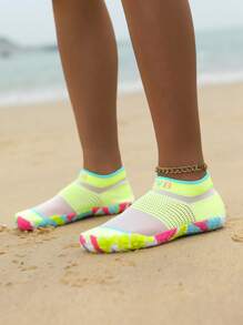 Couples Water Shoes Suitable For Barefoot Lovers, Soft-Soled Women's Beach Shoes For Swimming, Diving, Outdoor Quick-Dry Summer Sandals, Fishing Water Shoes, Anti-Slip Breathable Wading Shoes