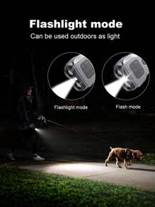 جهاز طارد الكلاب بالموجات فوق الصوتية الجديد، مدرب كلاب محمول عالي الطاقة، جهاز مضاد للنباح، طارد كلاب ثنائي الرأس بوضعي الموجات فوق الصوتية والوميض، مضاد للعض، طارد الكلاب