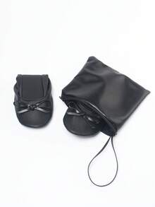 轻便、赤脚般的女士时尚休闲柔软舒适多功能室内拖鞋，可折叠且易于携带，适合跳舞