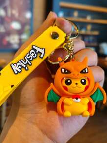pokemon Pokemon, Pikachu Imitation Makeup Keychain, Disguised , Charizard, Etc., Cartoon Cute Doll Bag Pendant Small Gifts Is The Perfect Party Gift, And Also The Perfect Gift. Decoration Features - An Ideal Gift That Can Be Given, A Must-Have In Summer, Suitable For Giving Or Using At Summer Parties, Birthday Parties, Christmas, Halloween, Thanksgiving Parties