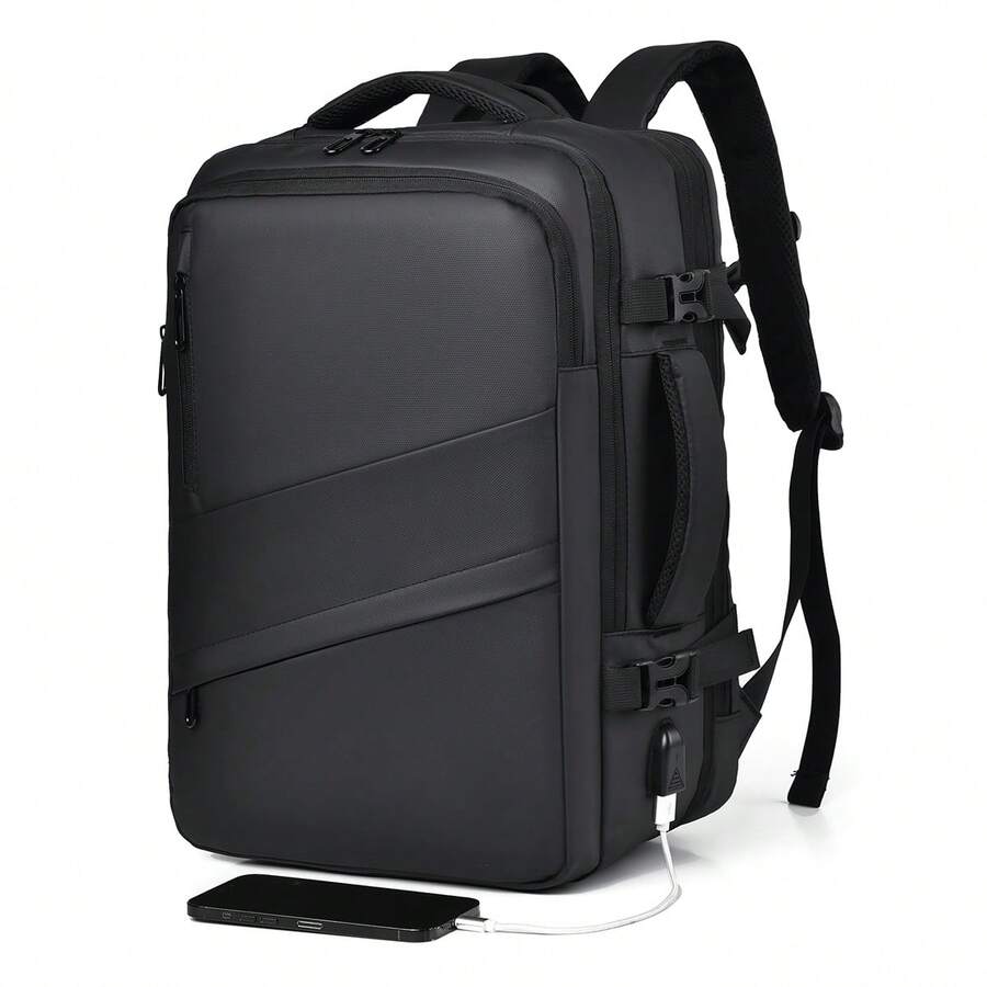 Men's Backpack High Capacity Travel Rucksack, Expandable Laptop Bag, Carry-On Backpack For Travel Bag Laptop - Multicolor - View 1