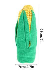 1pc Corn Plush Dog Toy Dog Foraging Toy Dog Snuffle Toy Puppy Slow Feed Toy Puppy Feeding Toy Pet Training Toy Fluffy Stuffed Animals Toys Dog Corn Toy