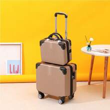 全新 18 英寸登机箱拉杆行李箱，轻便小型手提行李箱，男女皆宜，度假旅行配件，夏季旅行必需品，学校旅行包，学校配件，学校用品