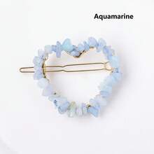 1pc Natural Crystal Hair Band Rose Quartz Hair Decoration Gem Girl Jewelry Healthy Amethyst Hairpin Daughter Gift - Hairpin - View 44