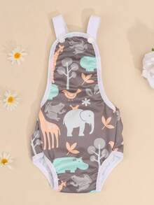 1pc Polyester Mesh Breathable Cute Cartoon Harness & Physiological Pants, Pants Accessory For Small & Medium Female Dogs During Estrus, Pet Supplies