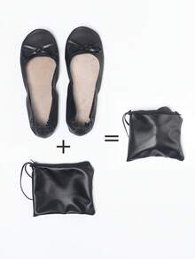 轻便、赤脚般的女士时尚休闲柔软舒适多功能室内拖鞋，可折叠且易于携带，适合跳舞