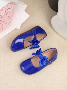 Fashion Children Flat Shoes, New Girls Bowknot Casual Shoes, Girls Spring Shoes