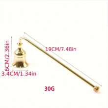 1 قطعة أداة إطفاء الشموع ، أداة إطفاء الشموع العطرية المتعددة الألوان من المعدن ، بالجملة أدوات إطفاء الشموع ، هدية عيد الحب ، هدية عيد الميلاد ، هدية عيد الميلاد