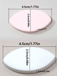 50 件/20 件可重复使用睫毛延长练习海绵 - 睫毛绘制和睫毛稀疏初学者指南，无香型