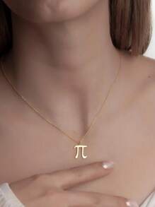 Pi Necklace Math Pendant Pi Number Geek Fashion Jewelry, Ideal Gift For Math Lovers, Teacher Gift, Science Gift
