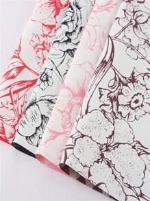 10Pcs High-Grade Flower Wrapping Paper Double-Sided Paper Ouya Paper Bouquet Wrapped With Flower Paper Gift Packaging Material Gift Packaging Floral Supplies Flower Shop Materials Suitable Occasions: Birthday Parties, Weddings, Parties, Confessions, Couples' Festivals And Other Occasions.