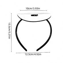 1pc Graduation Cap Headband Holder Inserted, For Holding Graduation Cap On Head, Fixing Cap And Hairstyle, 2025 Graduation Gift Accessories, Without Cap