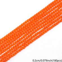 180pcs/Strand 2mm Glass Cat Eye Beads Mini Round Loose Spacer Bead For Earrings Bracelet Necklace Jewelry Making Accessories
