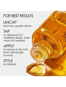 PerFume S N°7 Aceite para el cuidado del cabello para mejorar la suavidad del encrespamiento, reparación de altas temperaturas, nutrición del cabello seco 30ml - Multicolor - Ver 7