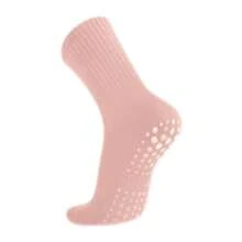 Women's Yoga Socks, Solid Color Midsole Anti Slip Grip Yoga Pilates Ballet Socks