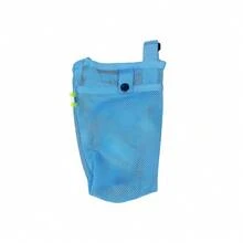 1 件可调节粉色尼龙水瓶带 - 透气网状斜挎杯架带扣，适合旅行和日常使用