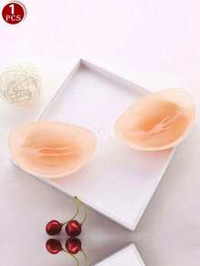 1pc Apricot Strapless Self Adhesive Stick On Bra - Apricot - View 12