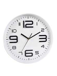 Reloj de Pared Relojes Minimalistas Modernos de 30x30cm, Reloj de Pared artístico for el hogar, Personalidad Creativa, Moda nórdica, gráficos de Pared del Dormitorio, Silencio Aula - Multicolor - Ver 1