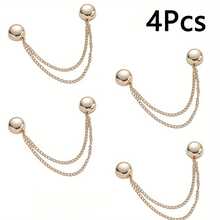 4/6/8/12pcs Women Fashion Magnetic Clips - Multi-Function Scarf Holder & Shawl Fixator, Mixed Colors, No Damage To Clothes - Multicolor - View 22