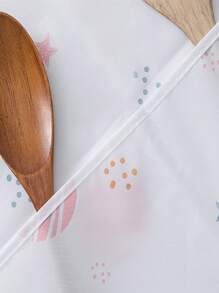 1/2/3 Stücke Seitlicher Lagerregale für den Kühlschrank, mehrschichtige Stoff Kühlschrankabdeckung, wasserdicht, frischer Stil Kühlschrankabdeckung