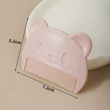 3pcs Soft Baby Scalp Brush, Massage Brush For Newborn To Remove Vernix, Cradle Cap, Hair Cleaning Products For Infants - Multi-Color