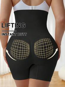 加大码高腰塑身内裤无缝收腹内裤腰部训练器塑身瘦身紧身女士平腹提臀提臀三角裤短裤女式内衣束腹塑身衣