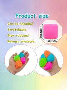 1PC NeeDoh Gummy Bear Fidget Toy – Jelly Texture, Sensory Toys For Autism,Slow Rebound Stress Relief Toy For Kids, Party Favors