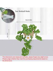 1pc Handmade Knitted Car Air Vent Hanging Basket, Car Decor Vent Clip Ornament, Gift, Air Vent Planter