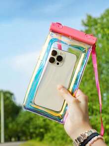 PVC Waterproof Phone Case, Casual Waterproof Phone Bag, Touch Screen Enabled, Suitable For Swimming, Rafting, Vacation, Beach, Sports Bag, Sealed Protective Case, Clear Plastic Dry Bag With Neck Strap For Cruise And Travel, Smartphone Sports Bag Sports Bag Holiday Travel Vacation Summer Swimming Bag Holiday, Friends, Parents, Couple, Funny Gift Purse Wallet For Outdoor Sport Holiday Pool Beach Bag Waterproof Bag - Multicolor - View 20