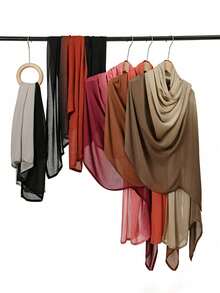 1件装女士时尚休闲扎染透气头巾发带，可搭配连衣裙