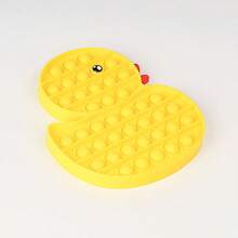 Gelbe Ente Blasen Angstlinderung Fidget Toy, Fingerspielzeug, beliebtes Blasen Stressabbau Spielzeug für Erwachsene und Kinder, Partyspiel Dekoration Geschenk für Weihnachten, Halloween, Entspannungsspielzeug, Urlaubsgeschenk geeignet für Jungen, Mädchen, Kinder und Erwachsene, spaßiges Drücken und modisches Spiel