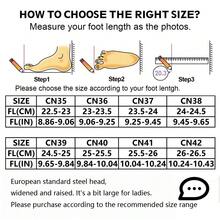 UMBURLLY Women's Steel Toe Shoes, Puncture Resistant, Button Closure, Suitable For Factory, Workshop, Office In Summer