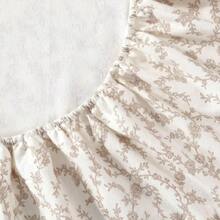 Home Queen Sheets Cotton Flannel Bedding Set Brushed For Extra Softness Comfort Victoria Queen - VictoriaBeige - View 5