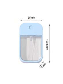 1 件/45 毫升带框喷雾瓶，卡片式香水雾化器可再填充喷雾瓶，便携，适合旅行、派对、生日、返校礼物 - 藍色 - 查看 5