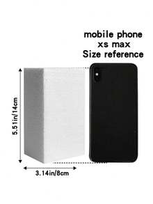 20块/10块/8块/1块/2块/4块/6块 5.51英寸 x 3.14英寸 x 1.77英寸 - 干湿花泥砖，绿色聚苯乙烯泡沫块，适用于插花、花艺设计、园艺、婚礼等。 - 白色泡沫 - 查看 3