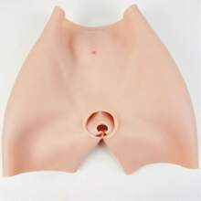 Moldeador de caderas de silicona marrón de moda y talla grande vendido, con un diseño de cadera sexy y realista que agranda las caderas en 0,8 pulgadas. El suave silicona realza el contorno de las caderas talla grande que la elasticidad