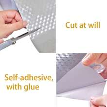 Papel pintado para cocina a prueba de aceite, pegatina protectora para salpicaduras, papel de aluminio autoadhesivo plateado, revestimiento para armarios resistente al agua y al calor, papel tapiz adhesivo para decorar la pared de la cocina, accesorios y decoración para la cocina