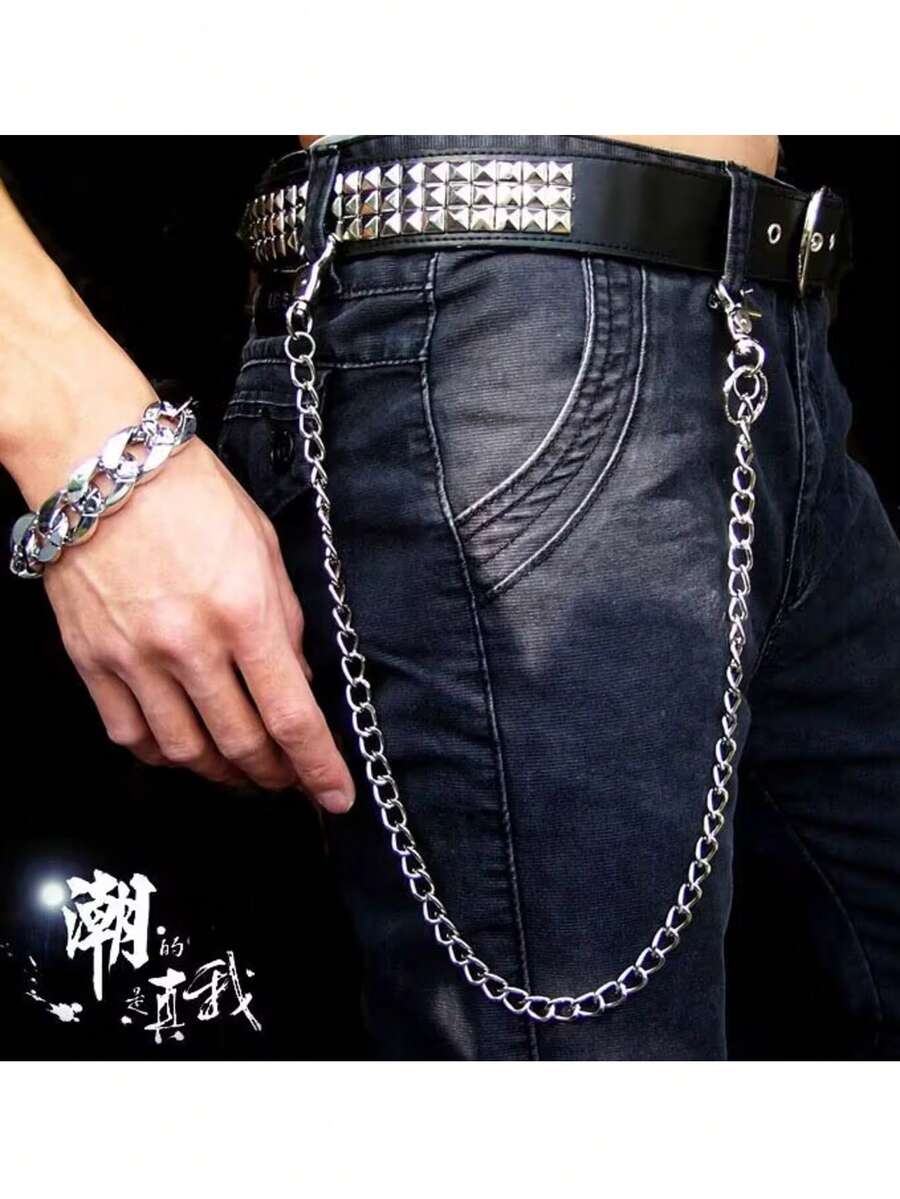 Women Belts - Three Rows Of Rivets - View 1