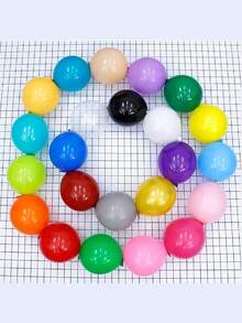 100pcs Colorful Tail Balloons, Suitable For Wedding, Birthday Party, Anniversary, Graduation, Holiday, Mother's Day, Indoor And Outdoor Decoration, Home Decor, Room Decoration - Multicolor - View 7