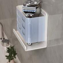 1/3pcs Multi-Function Bathroom Shelf, Wall Mounted Sink Organizer Holder For Razor, Toothbrush