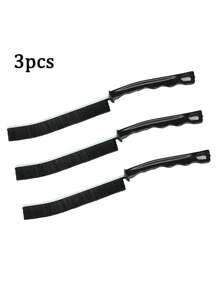 1/2/3 Pcs Long Handle Crevice Cleaning Brush: Designed For Hard-To-Reach Spaces Like Window Tracks, Sliding Door Grooves, Sink Edges, Faucet Bases, And Tight Corners, Stiff Bristles Effectively Remove Dust, Dirt, Grime, And Debris, Slim Profile Easily Slides Into Narrow Gaps, Comfortable Grip For Effortless Cleaning, Construction For Long-Lasting Use, Essential Tool For Kitchen, Bathroom, And Household Cleaning.Bathroom Decor Summer Back To School